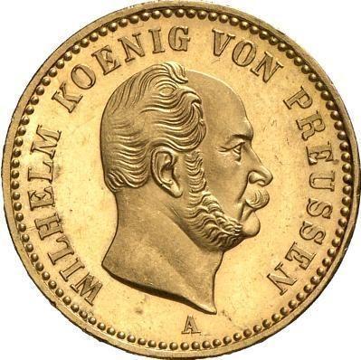 Obverse Krone 1867 A - Gold Coin Value - Prussia, William I