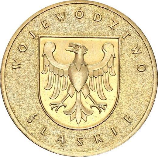 Reverso 2 eslotis 2004 MW "Voivodato de Silesia" - valor de la moneda  - Polonia, República moderna