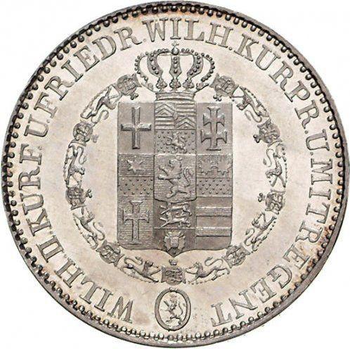 Аверс монеты - Талер 1832 года - цена серебряной монеты - Гессен-Кассель, Вильгельм II