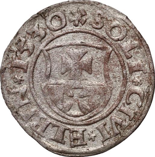Anverso Szeląg 1530 "Elbląg" - valor de la moneda de plata - Polonia, Segismundo I el Viejo