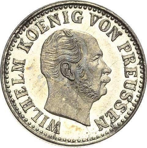 Awers monety - 1/2 silbergroschen 1871 A - cena srebrnej monety - Prusy, Wilhelm I