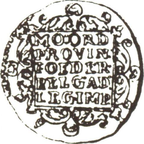 Rewers monety - Dukat bez daty (1587-1632) - cena złotej monety - Polska, Zygmunt III