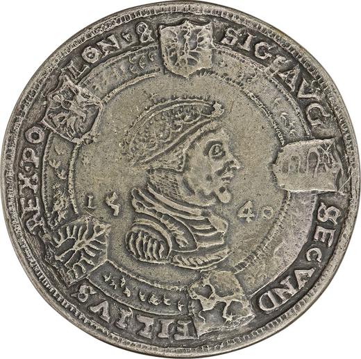 Reverso Tálero 1533 (1540) "Toruń" - valor de la moneda de plata - Polonia, Segismundo I el Viejo