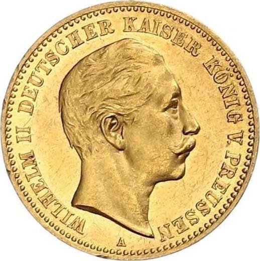 Anverso 10 marcos 1903 A "Prusia" - valor de la moneda de oro - Alemania, Imperio alemán