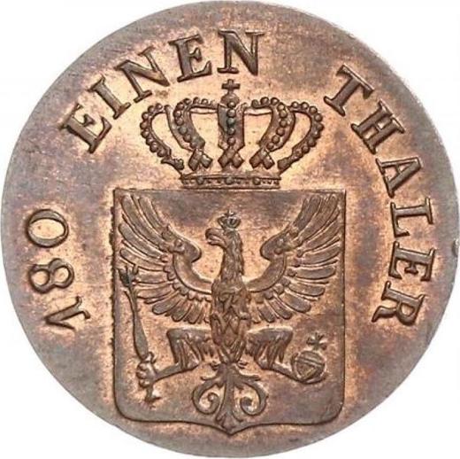 Obverse 2 Pfennig 1830 A -  Coin Value - Prussia, Frederick William III