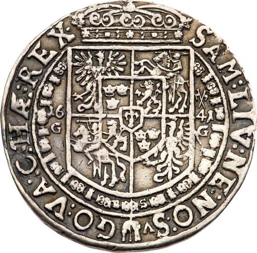 Reverse 1/2 Thaler 1641 GG "Type 1640-1647" - Silver Coin Value - Poland, Wladyslaw IV
