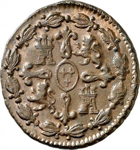 Reverso 4 maravedíes 1797 - valor de la moneda  - España, Carlos IV