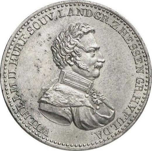 Awers monety - Talar 1821 - cena srebrnej monety - Hesja-Kassel, Wilhelm II