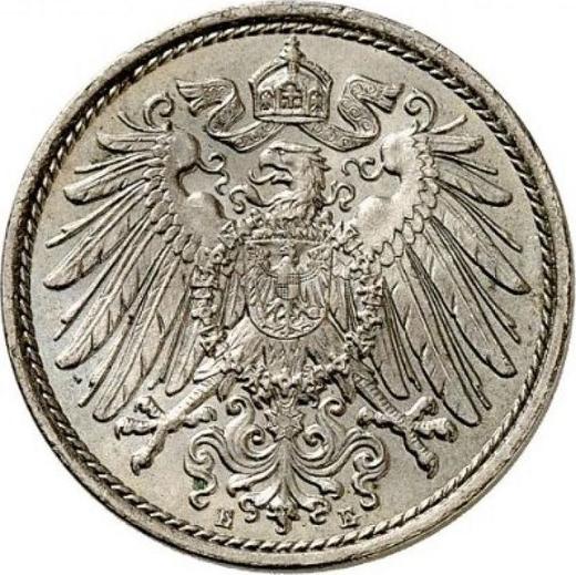 Reverso 10 Pfennige 1900 E "Tipo 1890-1916" - valor de la moneda  - Alemania, Imperio alemán