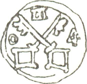 Реверс монеты - Тернарий 1604 года "Тип 1604-1616" - цена серебряной монеты - Польша, Сигизмунд III Ваза