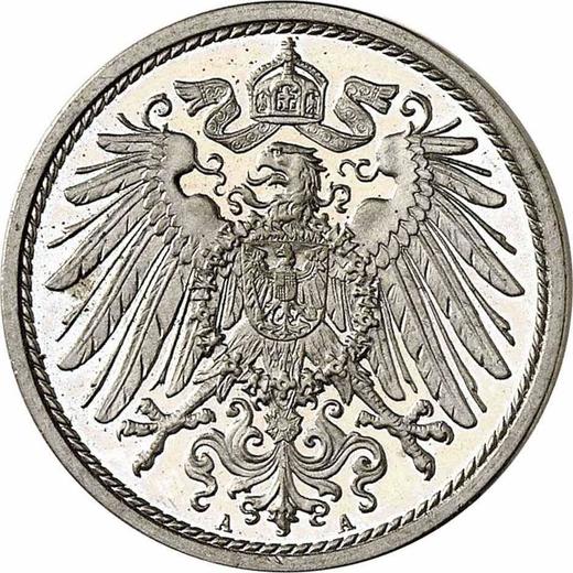 Реверс монеты - 10 пфеннигов 1910 года A "Тип 1890-1916" - цена  монеты - Германия, Германская Империя