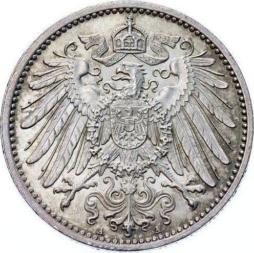 Reverso 1 marco 1905 A "Tipo 1891-1916" - valor de la moneda de plata - Alemania, Imperio alemán