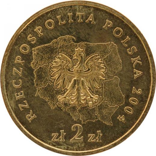 Аверс монеты - 2 злотых 2004 года MW "Куявско-Поморское воеводство" - цена  монеты - Польша, III Республика после деноминации