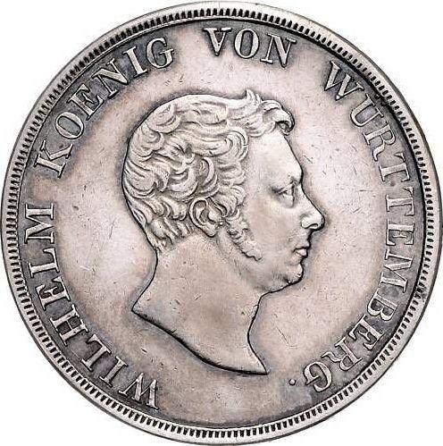 Awers monety - Talar 1828 - cena srebrnej monety - Wirtembergia, Wilhelm I