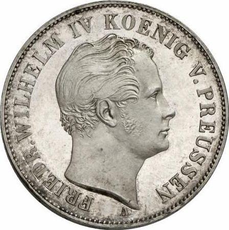 Аверс монеты - Талер 1844 года A - цена серебряной монеты - Пруссия, Фридрих Вильгельм IV