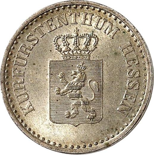 Awers monety - 1 silbergroschen 1856 - cena srebrnej monety - Hesja-Kassel, Fryderyk Wilhelm I
