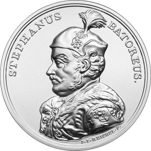 Reverso 50 eslotis 2019 "Esteban I Báthory" - valor de la moneda de plata - Polonia, República moderna
