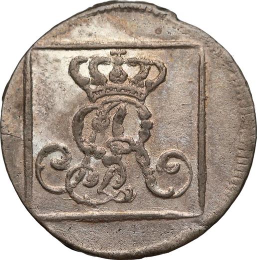Anverso Grosz de plata (1 grosz) (Srebrnik) 1766 FS Sin inscripción - valor de la moneda de plata - Polonia, Estanislao II Poniatowski
