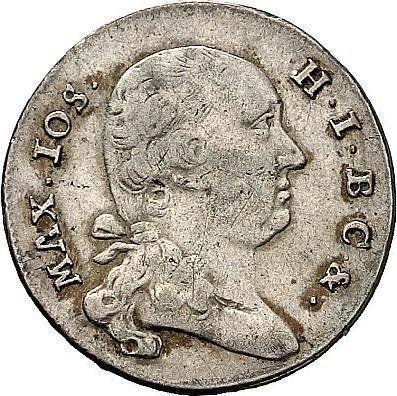 Awers monety - 6 krajcarów 1804 "Typ 1799-1804" - cena srebrnej monety - Bawaria, Maksymilian I