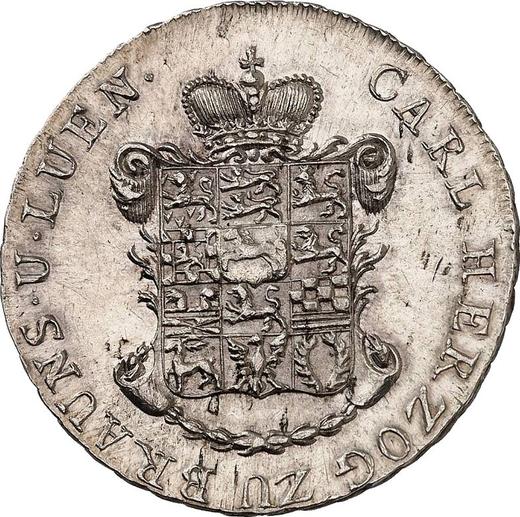 Awers monety - 24 mariengroschen 1823 CvC "Typ 1823-1829" - cena srebrnej monety - Brunszwik-Wolfenbüttel, Karol II