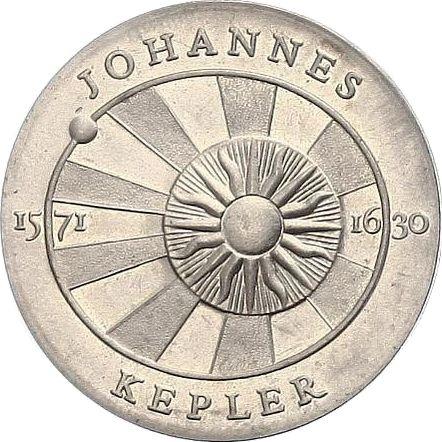 Anverso 5 marcos 1971 "Kepler" - valor de la moneda  - Alemania, República Democrática Alemana (RDA)