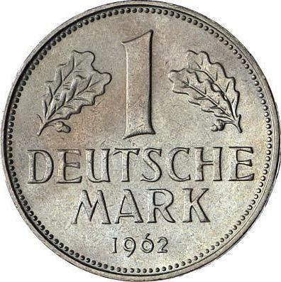 Anverso 1 marco 1962 D - valor de la moneda  - Alemania, RFA