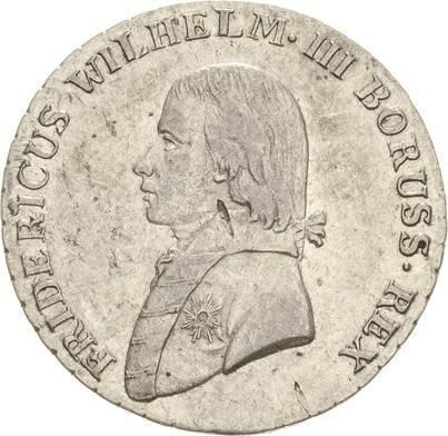 Аверс монеты - 4 гроша 1806 года A "Силезия" - цена серебряной монеты - Пруссия, Фридрих Вильгельм III