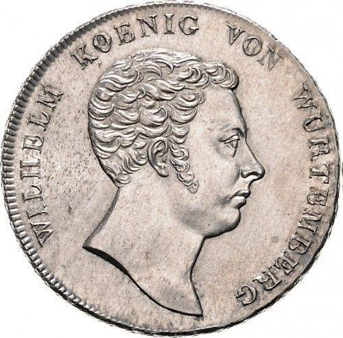 Awers monety - Talar 1818 - cena srebrnej monety - Wirtembergia, Wilhelm I