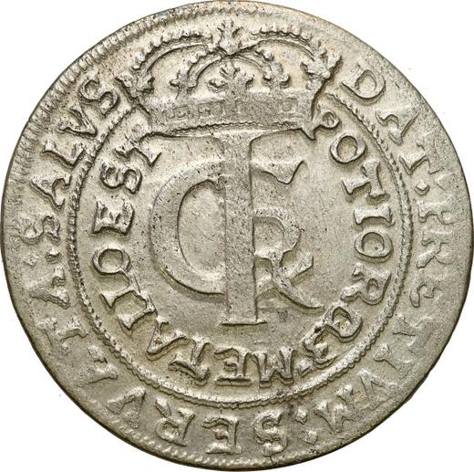 Аверс монеты - Злотовка (30 грошей) 1663 года AT "Тип 1661-1666" - цена серебряной монеты - Польша, Ян II Казимир