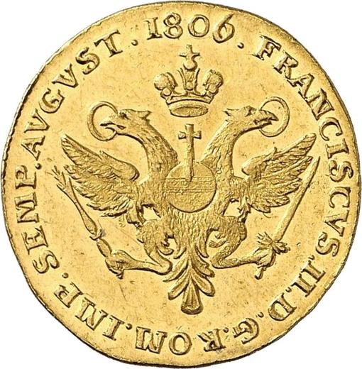 Аверс монеты - Дукат 1806 года - цена  монеты - Гамбург, Вольный город