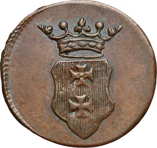 Аверс монеты - Пробный 1 шиллинг 1808 года "Данциг" - цена  монеты - Польша, Вольный город Данциг