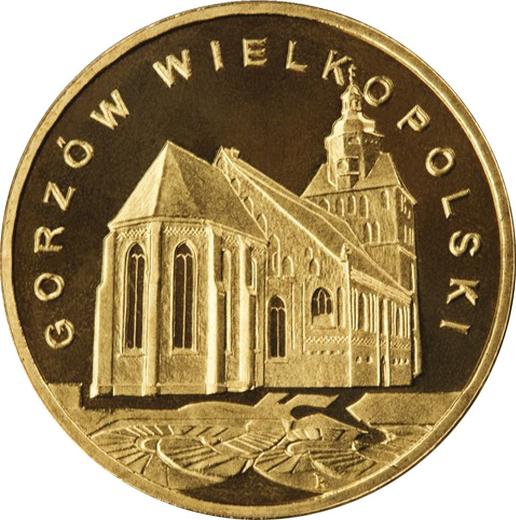 Реверс монеты - 2 злотых 2007 года MW RK "Гожув-Велькопольский" - цена  монеты - Польша, III Республика после деноминации