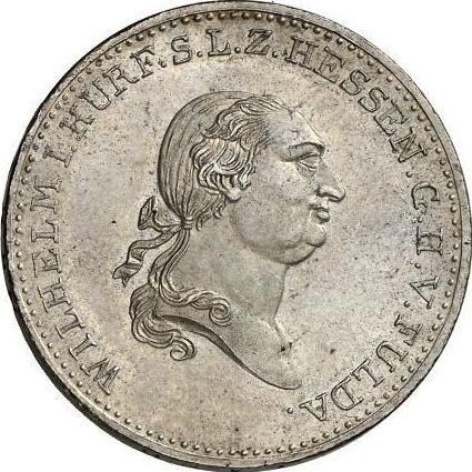 Аверс монеты - Полталера 1820 года - цена серебряной монеты - Гессен-Кассель, Вильгельм I