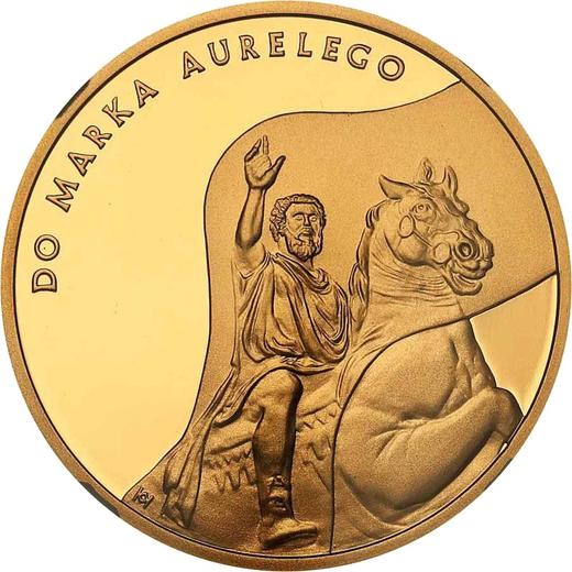 Реверс монеты - 200 злотых 2008 года MW KK "10 лет со дня смерти Збигнева Херберта" - цена золотой монеты - Польша, III Республика после деноминации