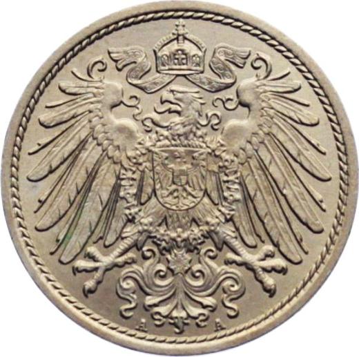 Reverso 10 Pfennige 1900 A "Tipo 1890-1916" - valor de la moneda  - Alemania, Imperio alemán