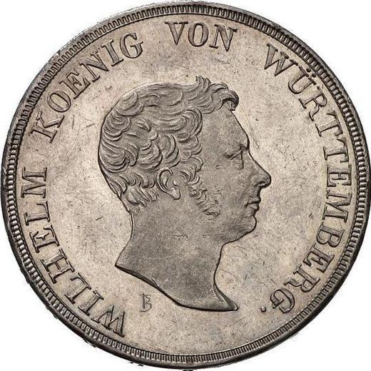 Awers monety - Talar 1827 W - cena srebrnej monety - Wirtembergia, Wilhelm I
