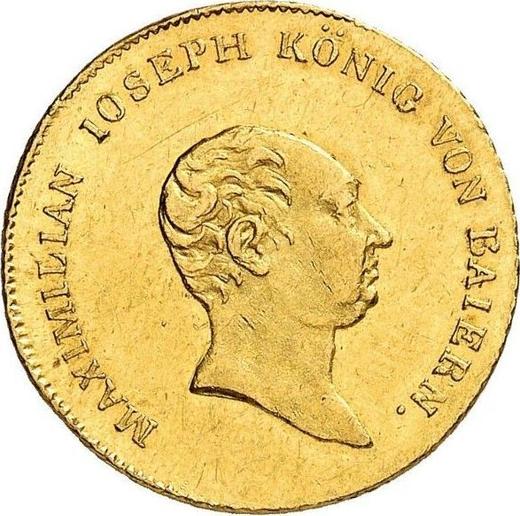Аверс монеты - Дукат 1815 года - цена золотой монеты - Бавария, Максимилиан I