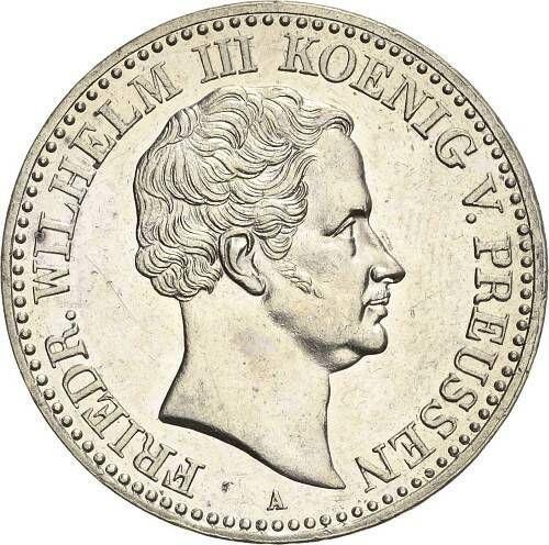 Awers monety - Talar 1830 A - cena srebrnej monety - Prusy, Fryderyk Wilhelm III