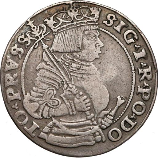 Awers monety - Szóstak 1530 TI "Toruń" - cena srebrnej monety - Polska, Zygmunt I Stary
