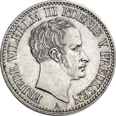 Awers monety - Talar 1826 A "Górniczy" - cena srebrnej monety - Prusy, Fryderyk Wilhelm III