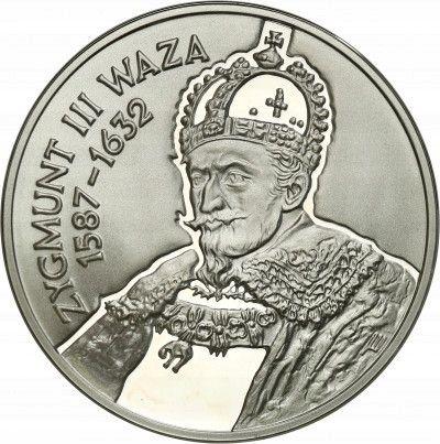 Rewers monety - 10 złotych 1998 MW ET "Zygmunt III Waza" Popiersie - cena srebrnej monety - Polska, III RP po denominacji