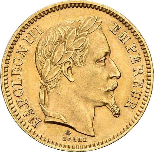 Obverse 20 Francs 1862 A "Type 1861-1870" Paris - France, Napoleon III