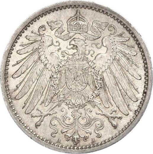 Reverse 1 Mark 1896 A "Type 1891-1916" - Silver Coin Value - Germany, German Empire
