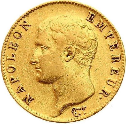 Obverse 20 Francs AN 13 (1804-1805) A Paris - France, Napoleon I