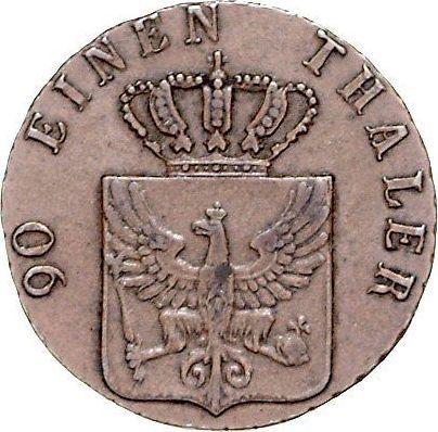 Awers monety - 4 fenigi 1822 B - cena  monety - Prusy, Fryderyk Wilhelm III