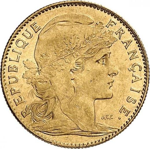Obverse 10 Francs 1899 "Type 1899-1914" Paris - France, Third Republic