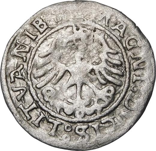 Rewers monety - Półgrosz 1522 "Litwa" - cena srebrnej monety - Polska, Zygmunt I Stary