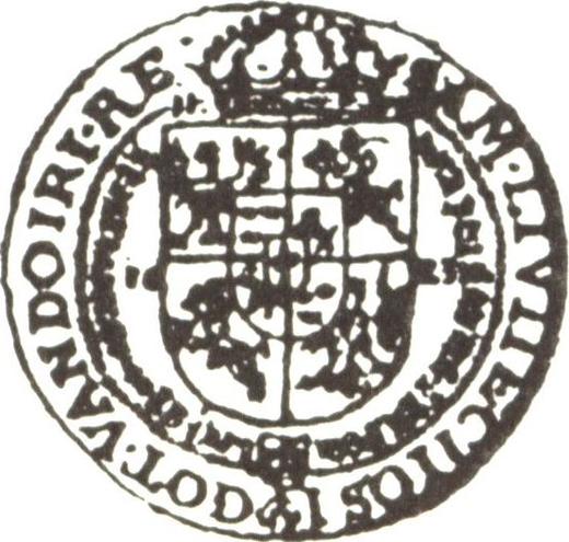 Rewers monety - Dukat 1623 "Typ 1623-1628" - cena złotej monety - Polska, Zygmunt III