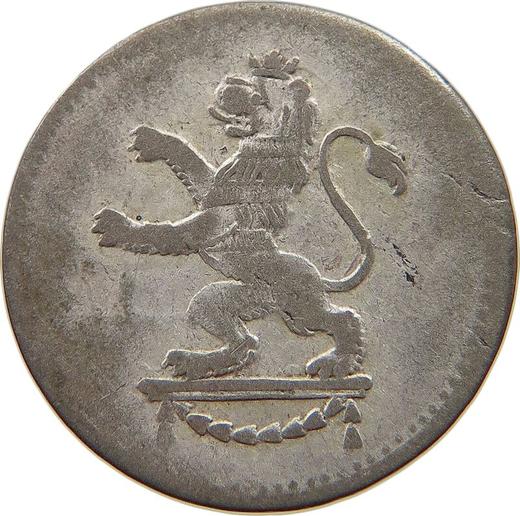 Obverse 1/24 Thaler 1817 - Silver Coin Value - Hesse-Cassel, William I