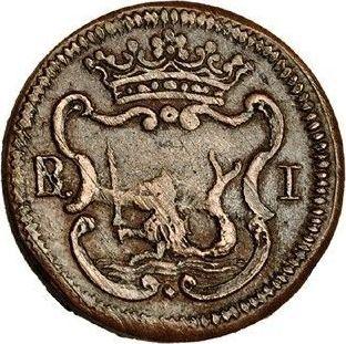 Anverso 1 barilla 1766 - valor de la moneda  - Filipinas, Carlos III